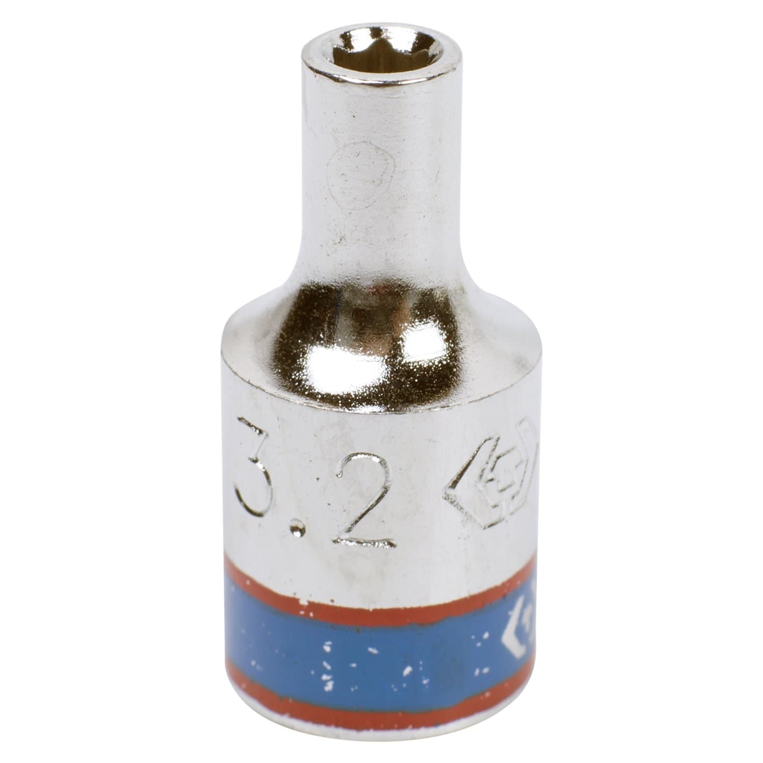 Головка торцевая стандартная шестигранная 1/4', 3,2 мм