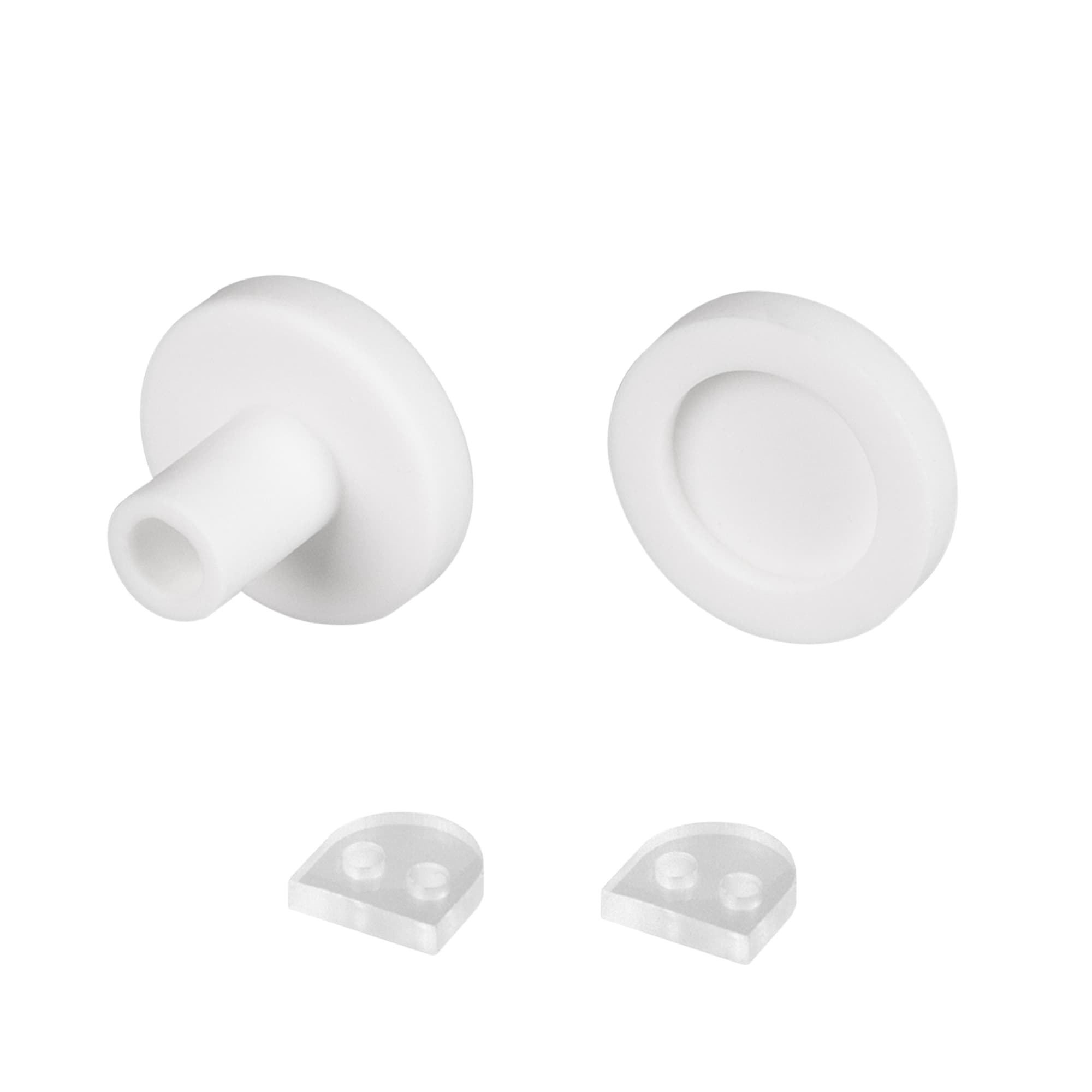 Заглушка ARL-MOONLIGHT-ROUND-18-CAP-SET-WH, пластик
