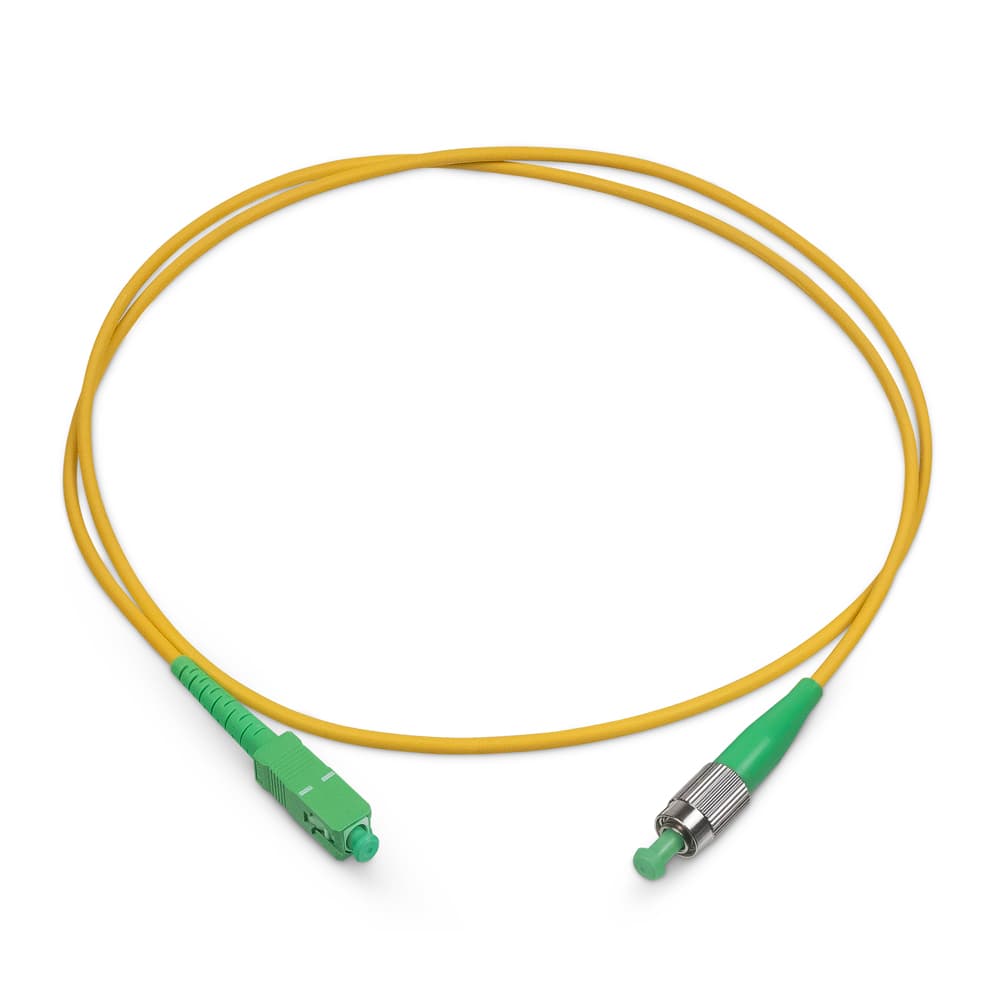 Патч-корд оптический simplex 1м FC/APC-SC/APC 9/125 sm LSZH