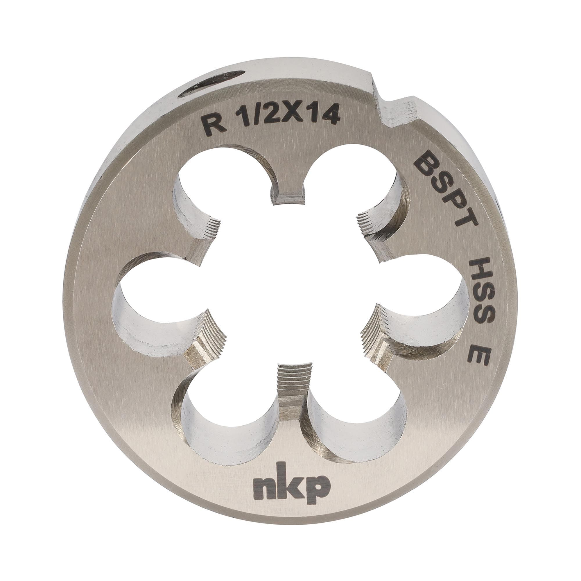 Плашка коническая R(BSPT) 1/2 -14 HSSE 55° 45x18мм