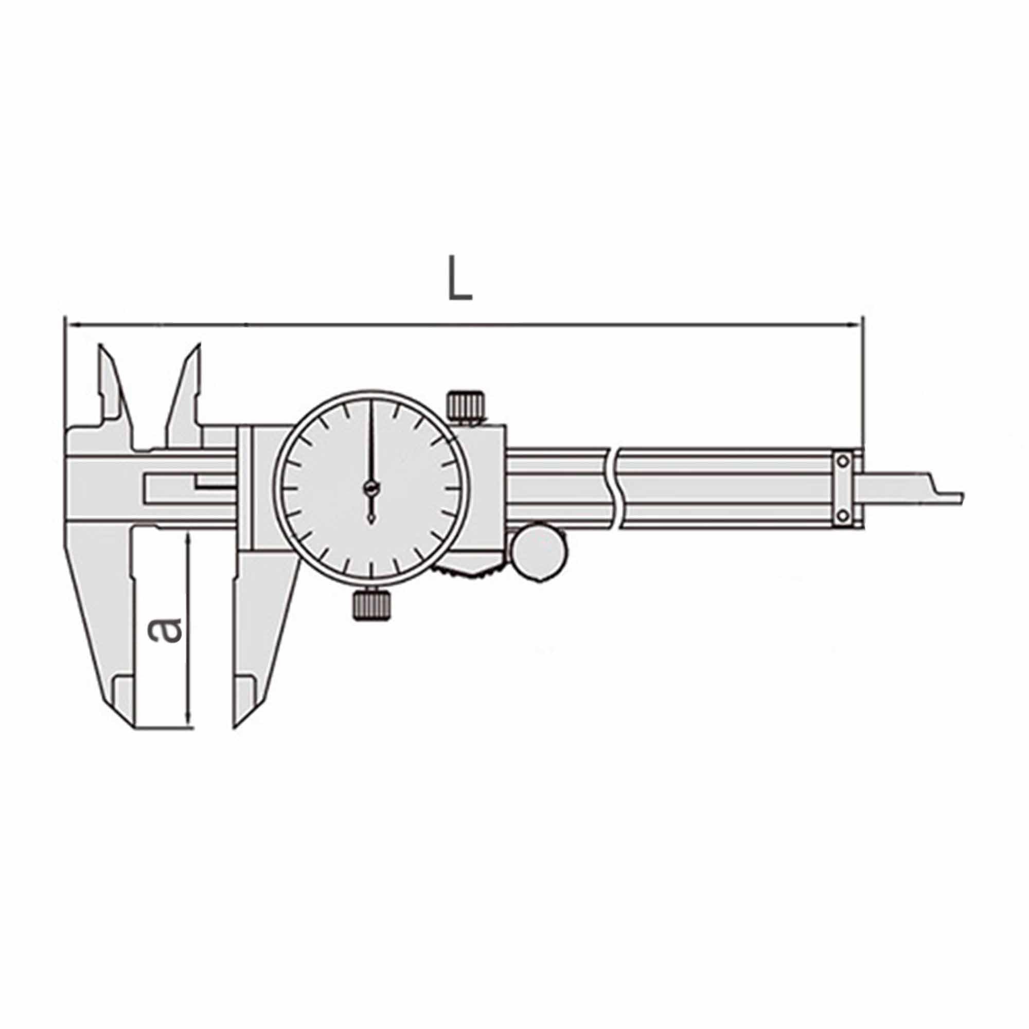 Штангенциркуль ШЦК-1-150/40мм 0,02мм DIN862 INOX