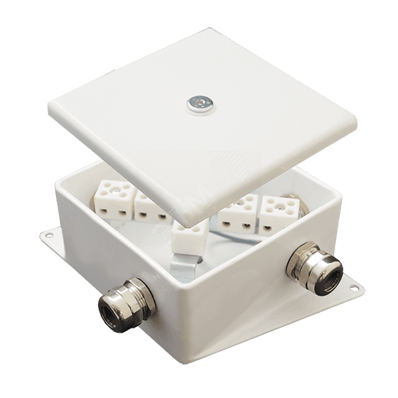 Коробка монтажная огнестойкая КМ-О                (4к*6,0)-IP66-12 0х120 два ввода AC