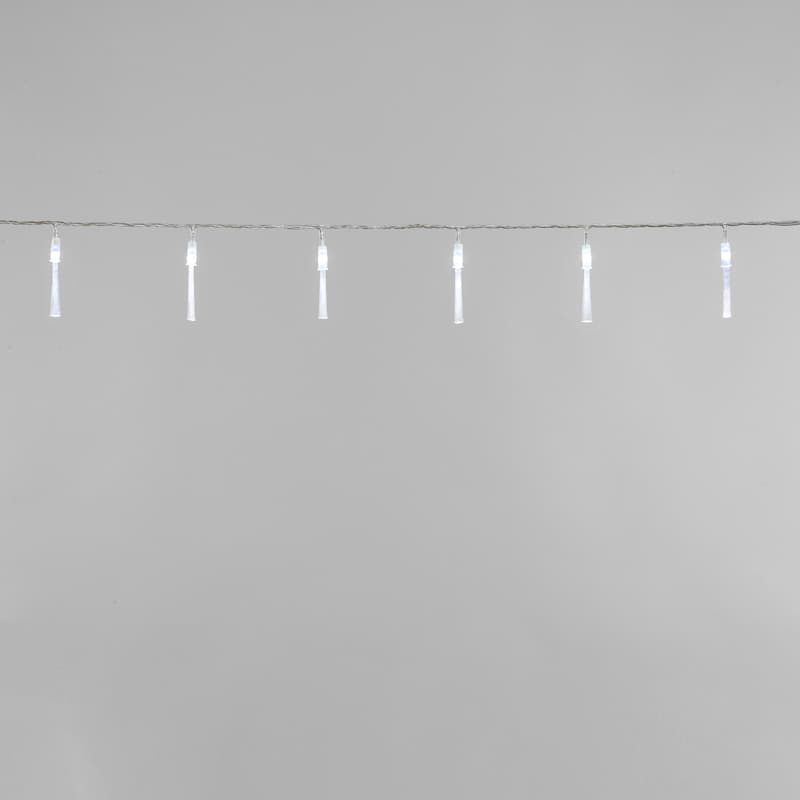 Гирлянда светодиодная Кисточки 48 LED белые 5 м