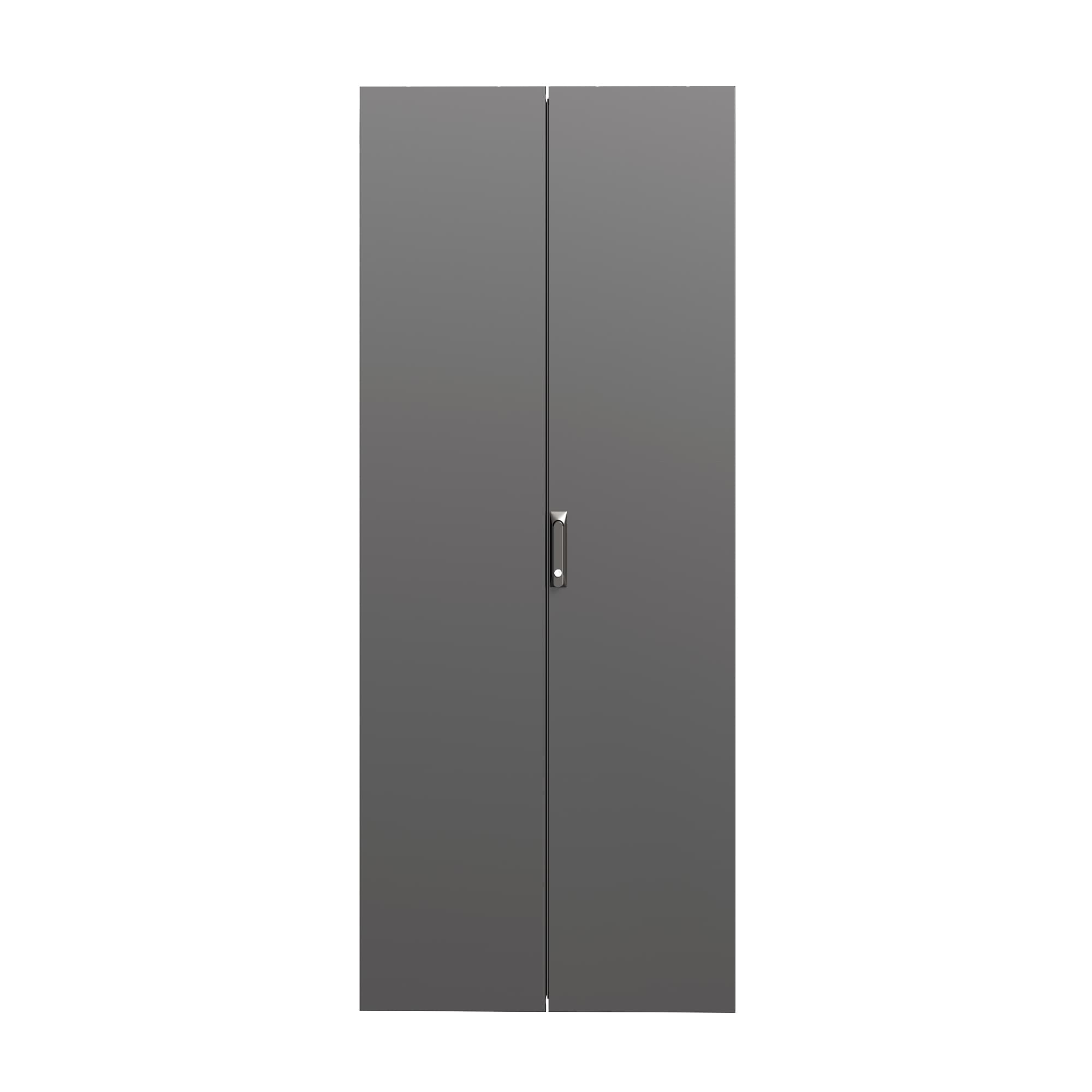 Дверь двойная сплошная IT-CQE 2200x800. RAL9005