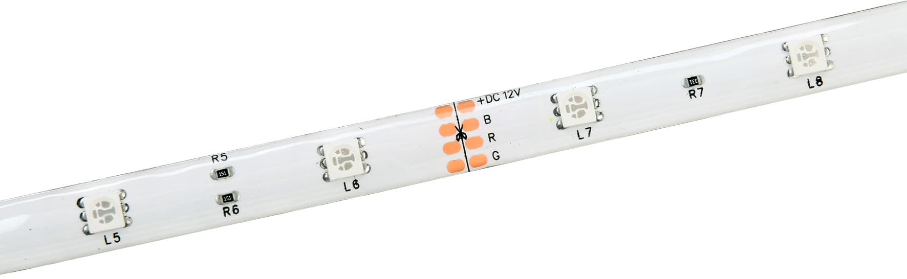 Лента светодиодная 3м LSR-5050RGB30 7,2Вт/м 12В RGB IP65 30LED/м
