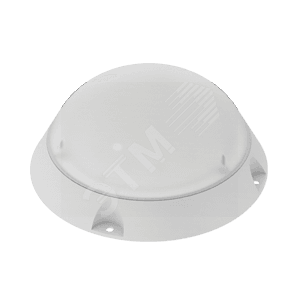 Светильник LED ЖКХ круг IP65 185х70 мм антивандальный 10W (диод 0,1W) 4000К с датчиком 1/10