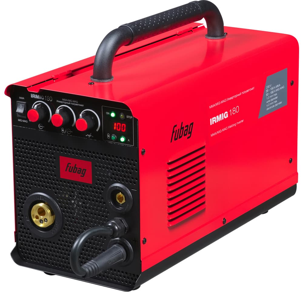 Сварочный инверторный полуавтомат IRMIG 180 с горелкой FB 250 3 м в комплекте