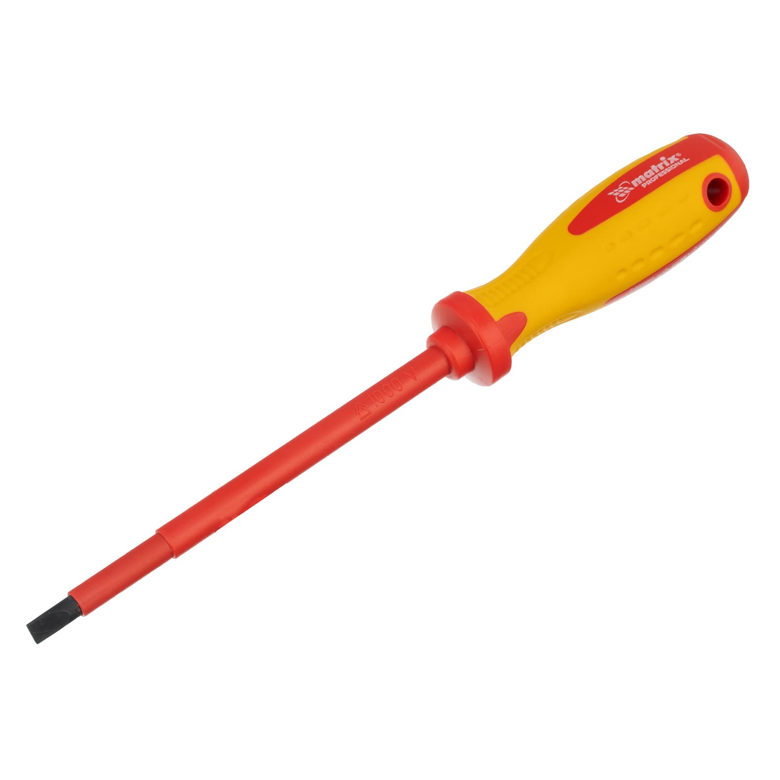 Отвертка Insulated до 1000 В, SL6,5x150 мм, CrMo, 2к рукоятка