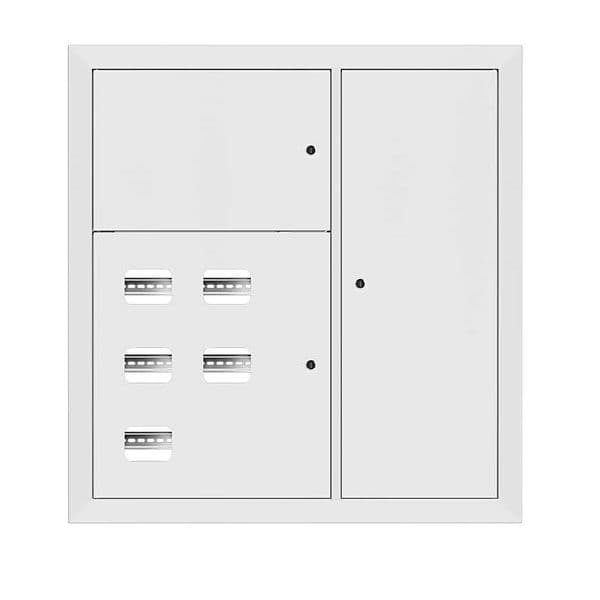 Щит этажный 5 кв. RAL9003 (1000х950х160) PROxima
