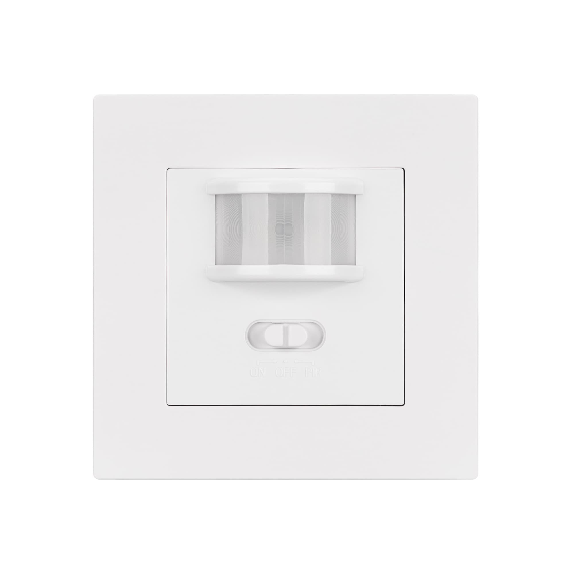 Датчик движения PRIME-PIR-BUILT-200W-WH 230V, 0.87A, MULTI ARL, IP20 пластик, 5 лет