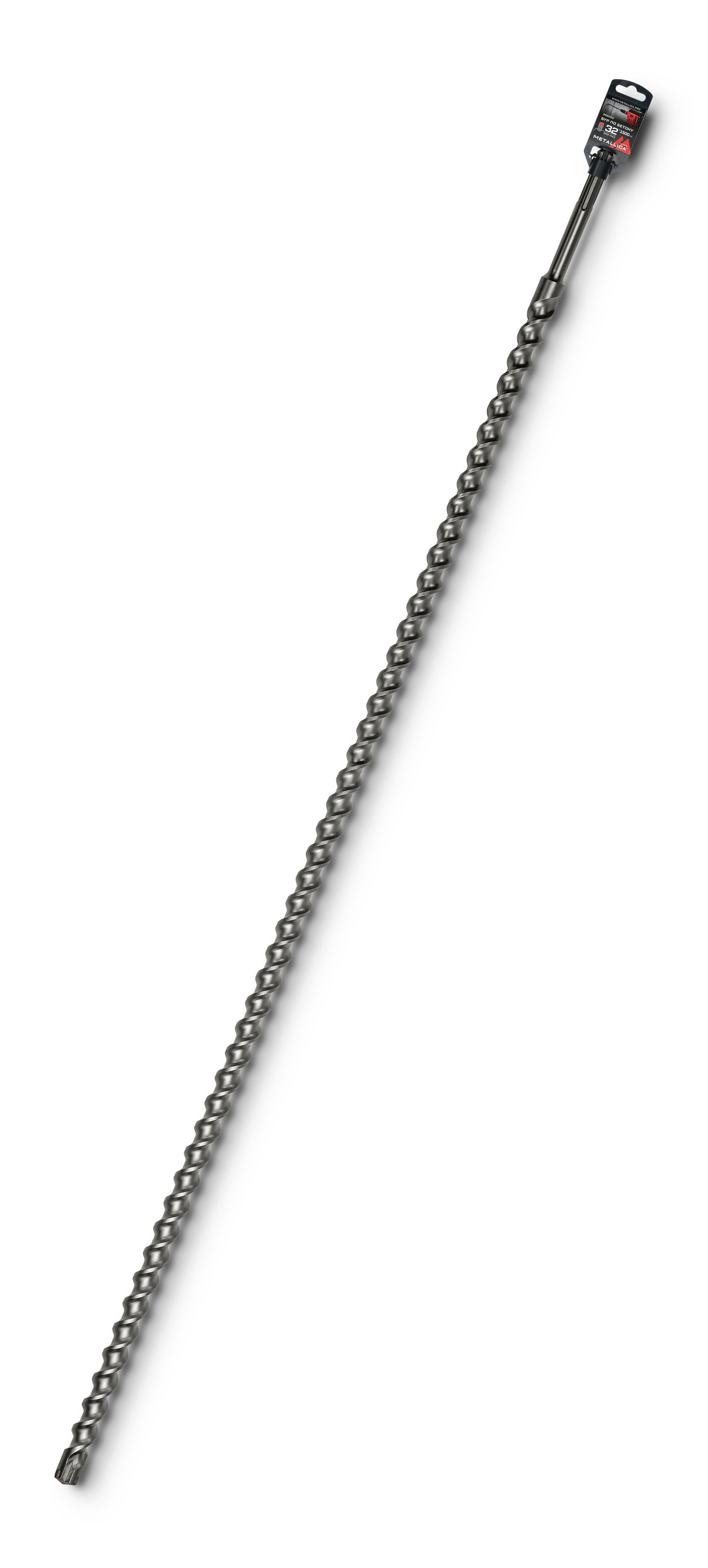 Бур по бетону SDS-max 32х1500/1360 мм, Х-напайка, 2 спирали