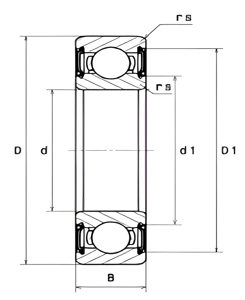 Подшипник 6026-2NSLC3