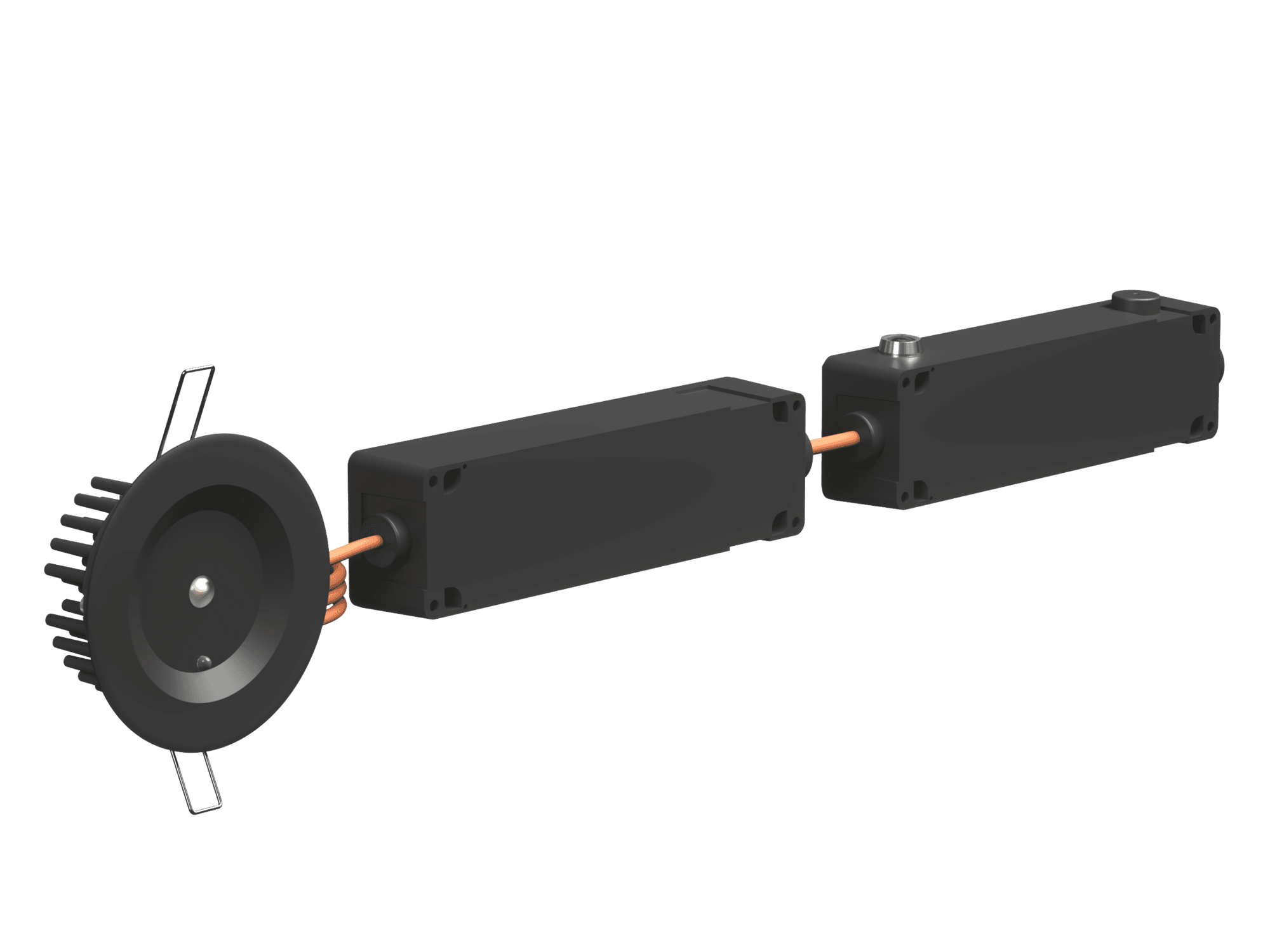 Аварийный светильник BS-ARUNA-83-L3-INEXI3 IP65 Black