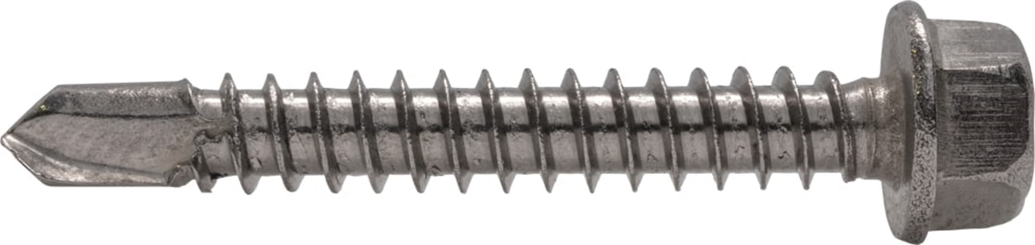 Саморез с шестигранной головкой с буром  DIN 7504K   5,5x 80 A2