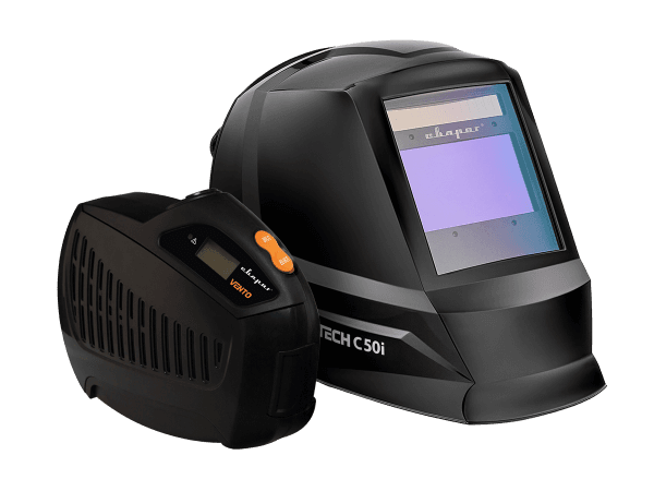 Щиток сварщика TECH C50i и блок Vento