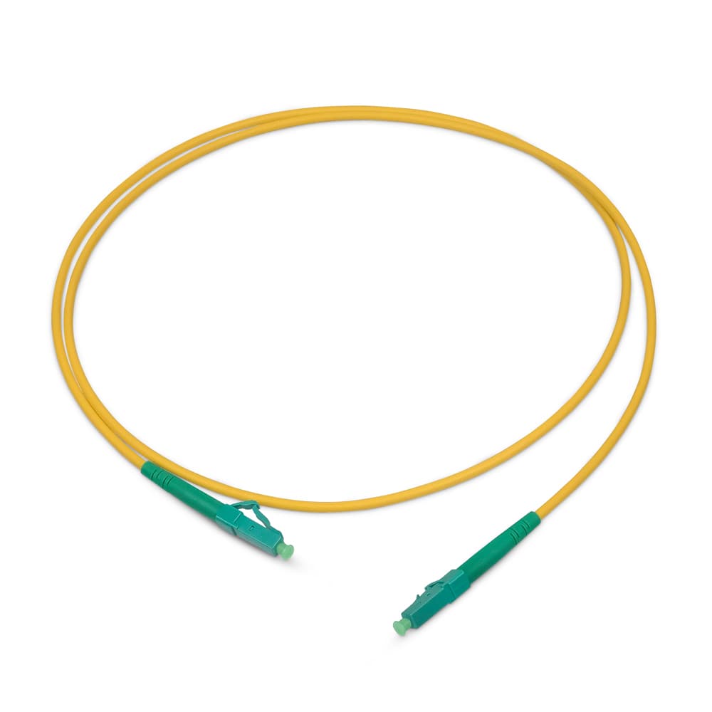Патч-корд оптический simplex 15м LC/APC-LC/APC 9/125 sm LSZH