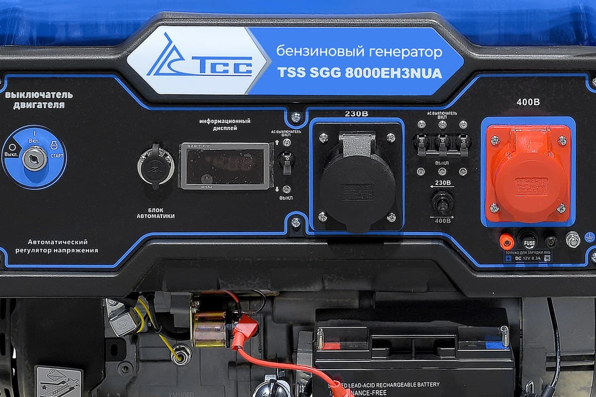 Генератор бензиновый TSS SGG 8000EH3NUA