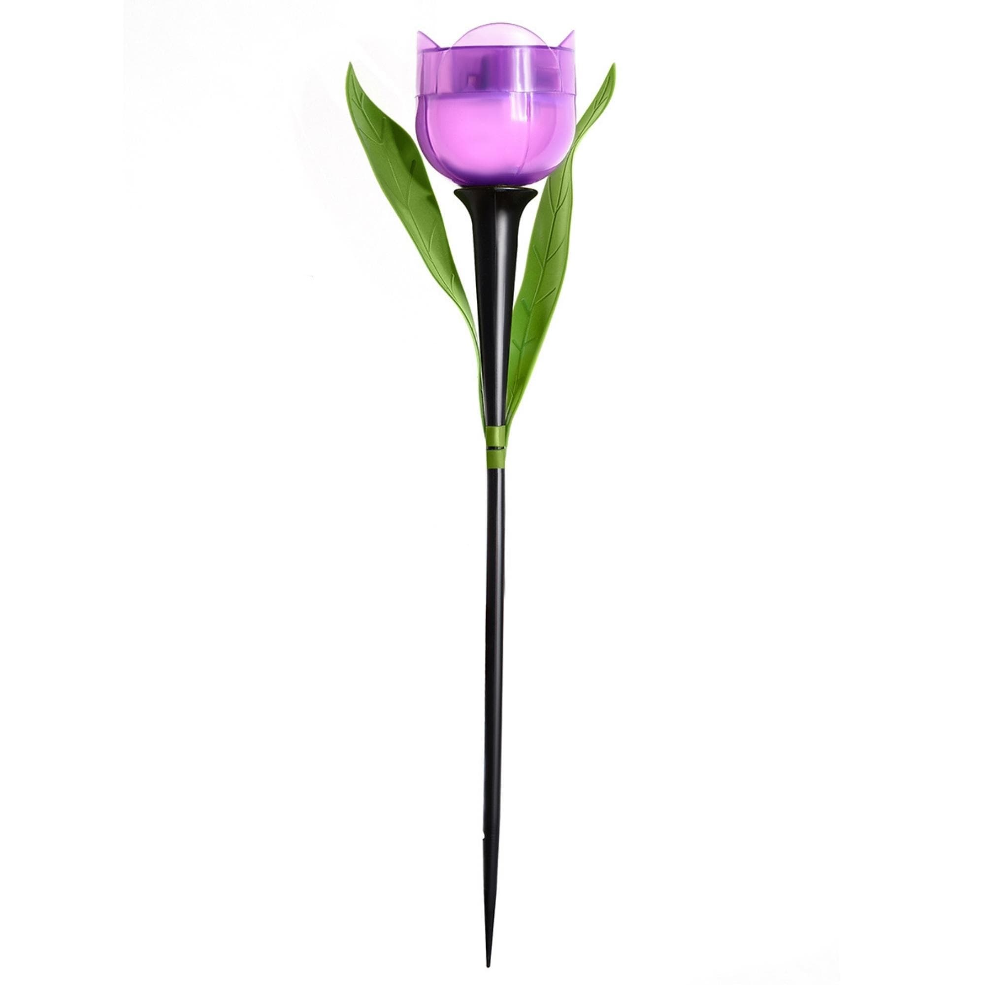 Светильник светодиодный садовый на солнечной батарее СОЛАР USL-C-453/PT305 PURPLE TULIP