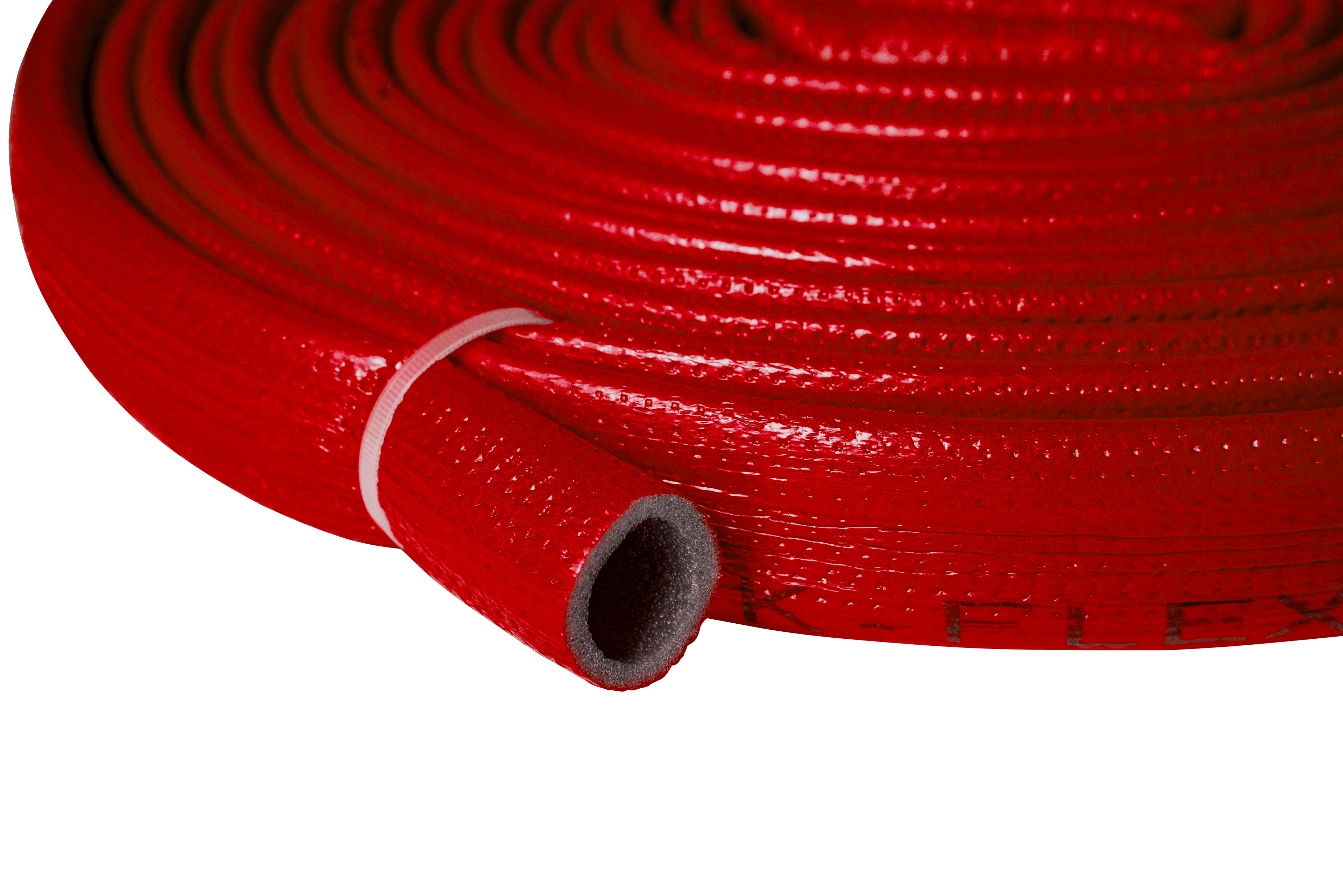 Трубка вспененный полиэтилен PE 05x110-7 COMPACT RED (FONOMETAL)