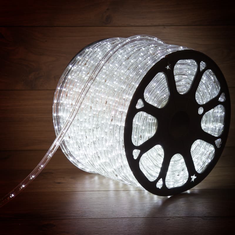 Дюралайт LED, постоянное свечение 2W – белый, 36 LED/м, 100 м