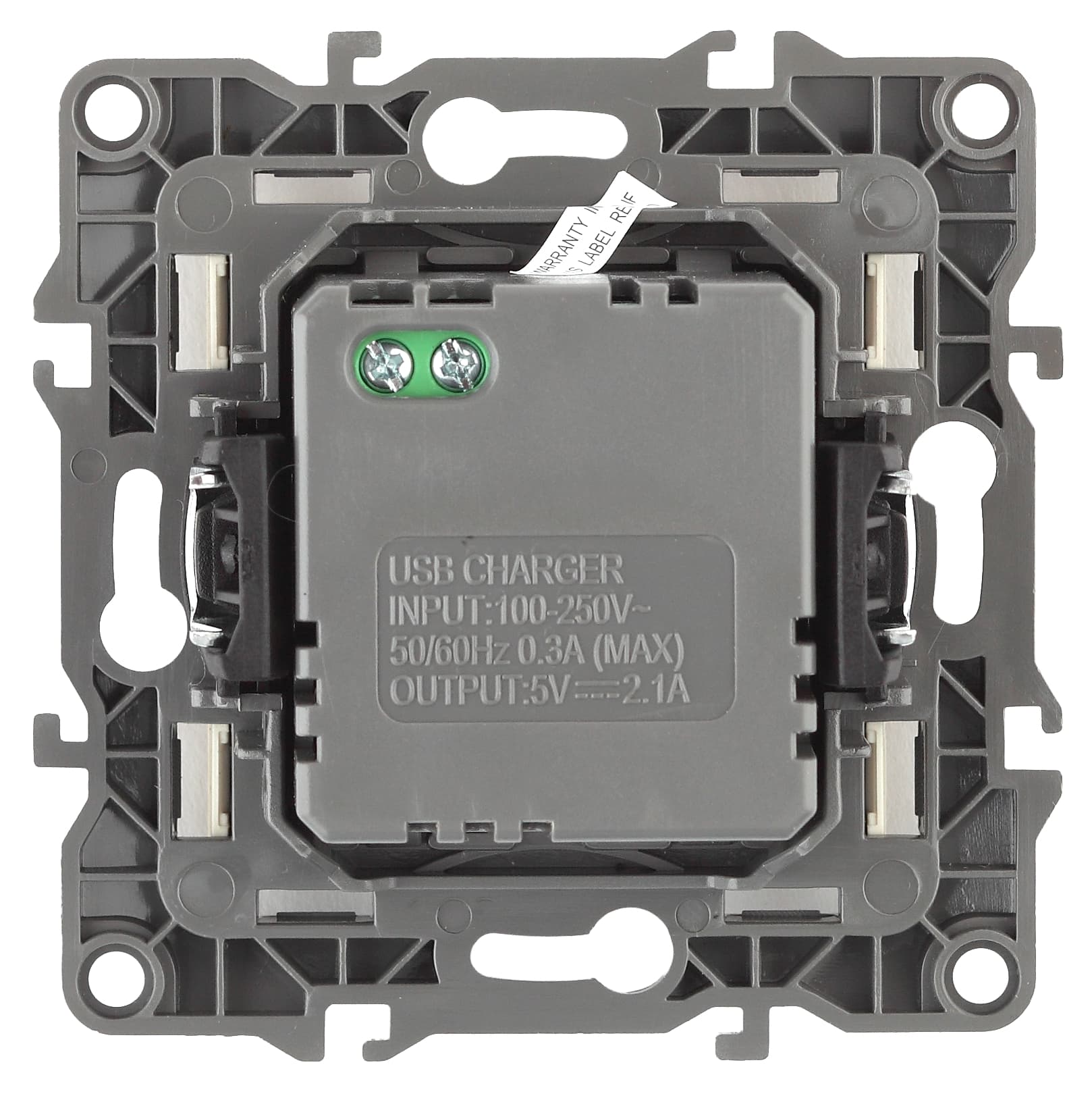 Устройство зарядное USB, 5В-2100мА, Эра12, перламутр, 12-4110-15