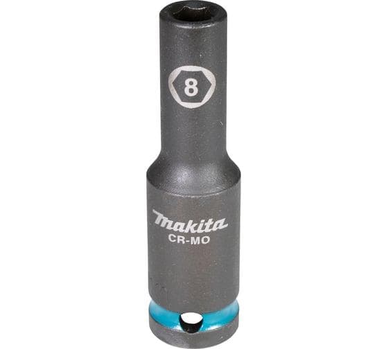 Головка торцовая ударная удлиненная Impact Black 1/2'' 8x81,5 мм
