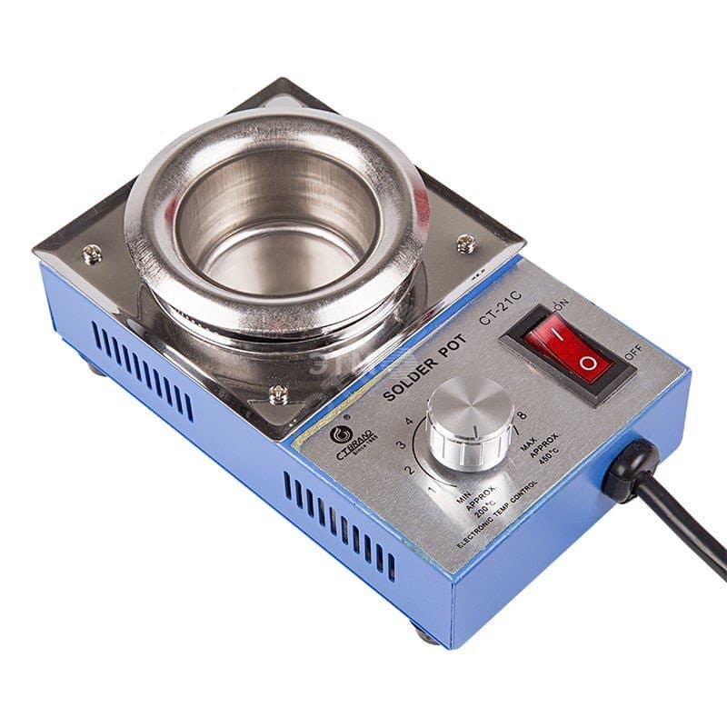 Паяльная ванна CT-21C 200 Вт d50 мм t 430 °С, REXANT
