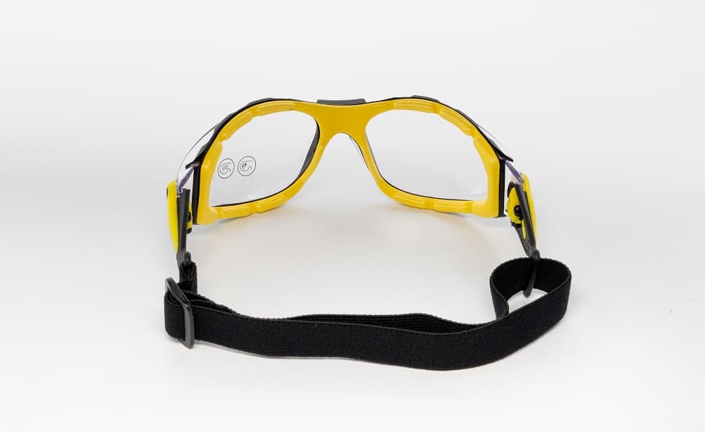 Очки защитные открытые PACAYA CLEAR STRAP прозрачные с эластичным оголовьем