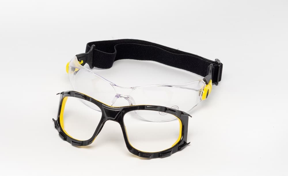Очки защитные открытые PACAYA CLEAR STRAP прозрачные с эластичным оголовьем