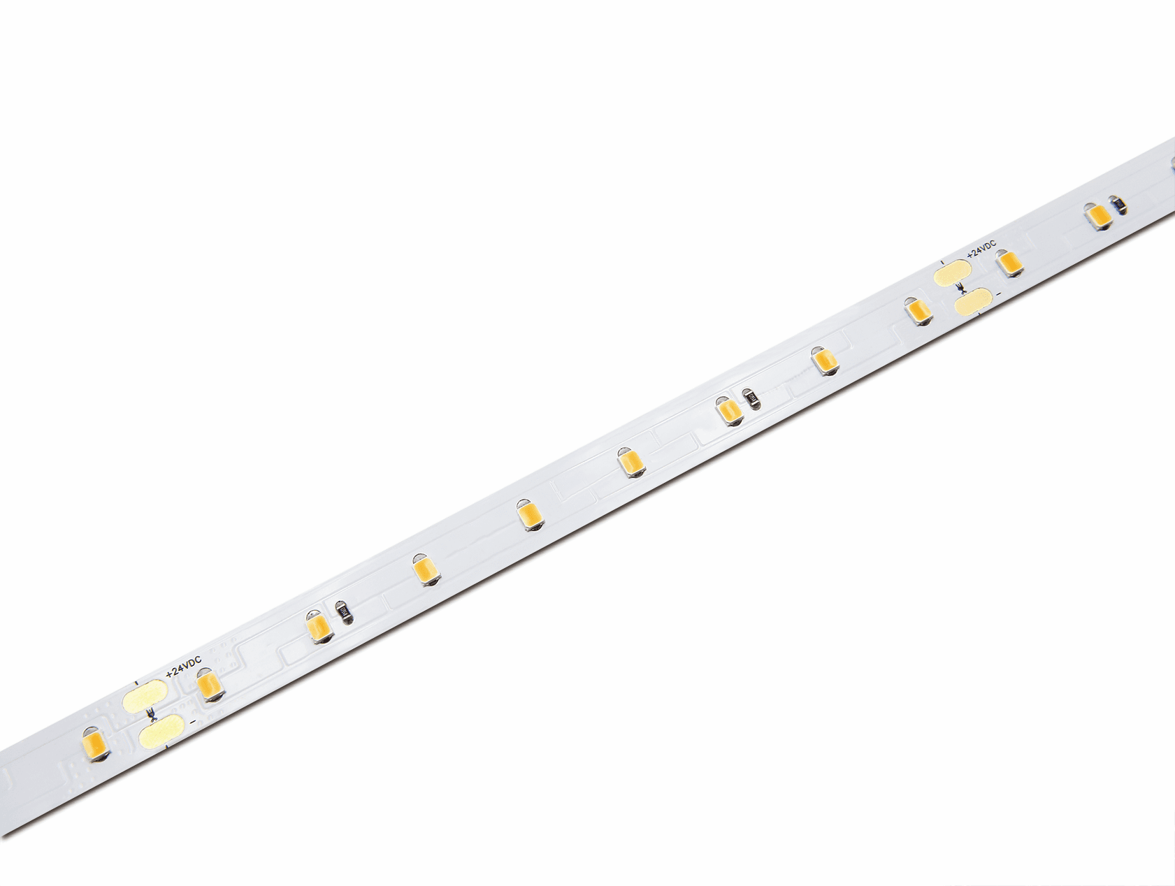 Лента LED 3.5W/m 24V 3000K 5m x08mm IP20 SMD2835 64 LED/м (упаковка 5 м)