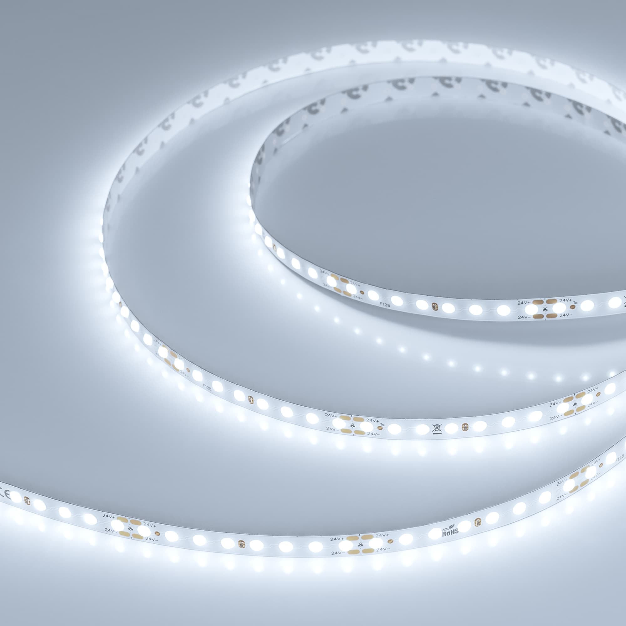Лента светодиодная 11 Вт/м 24В IP20 6000K 128LED/м DOT-X128-8mm DOT 5 м