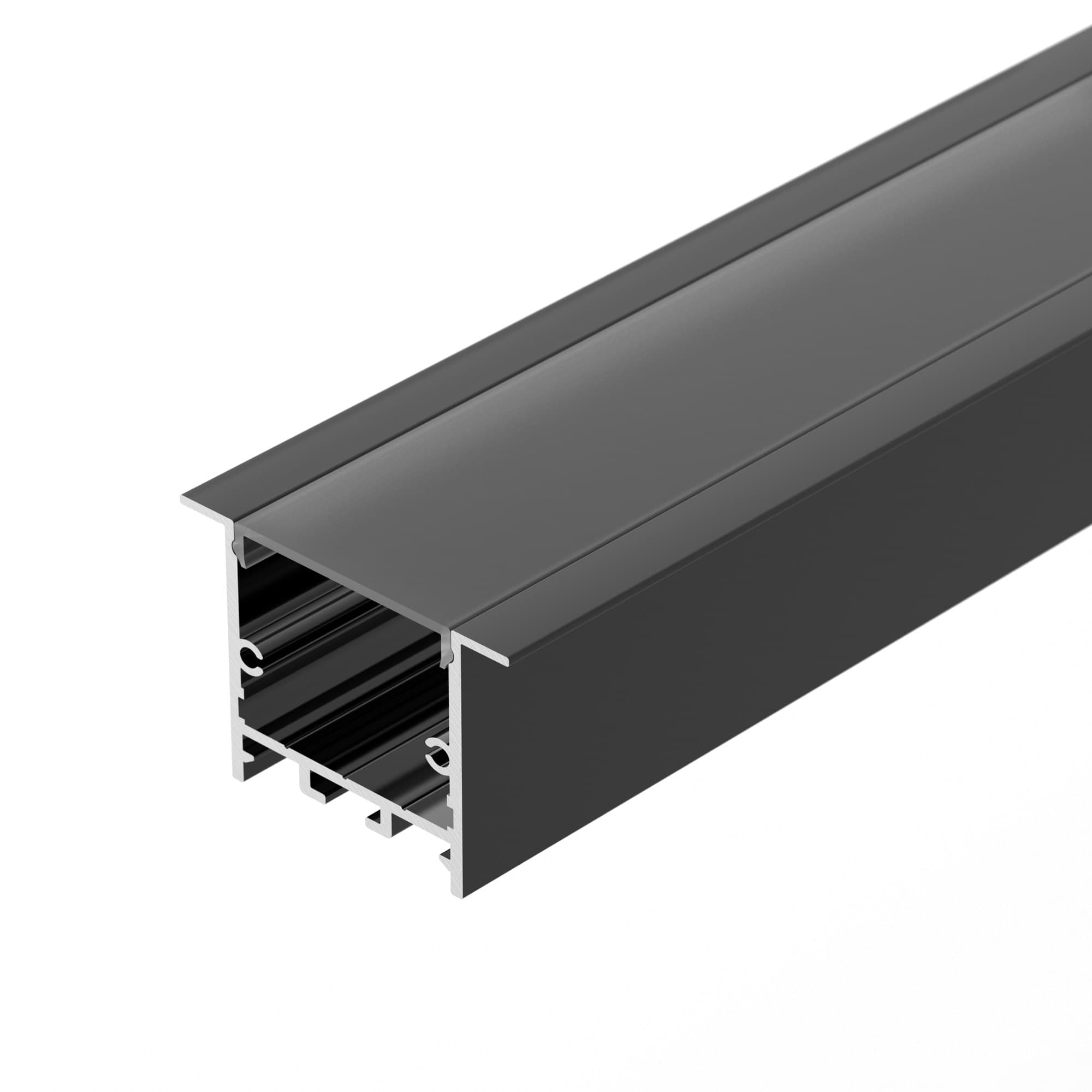 Профиль SL-LINIA49S-F-2000 ANOD BLACK (Алюминий)