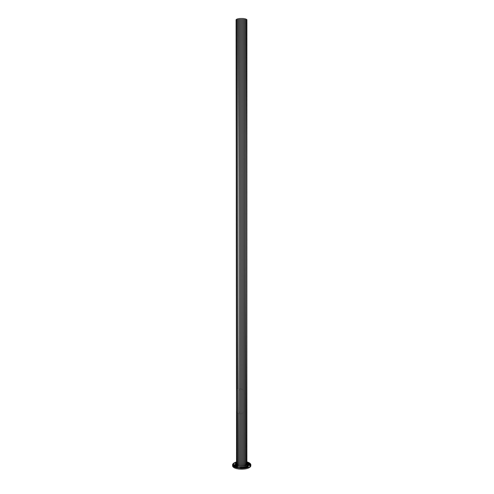 Опора освещения фланцевая OXOR-OT1-D108-L5000 (BK) (ARL, сталь)