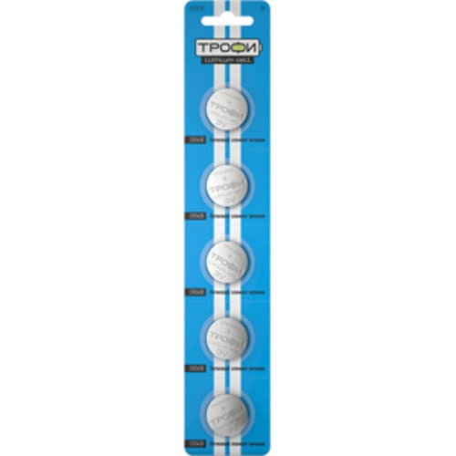 Батарейка Трофи CR2450-5BL ENERGY POWER Lithium (100/1000/32000)