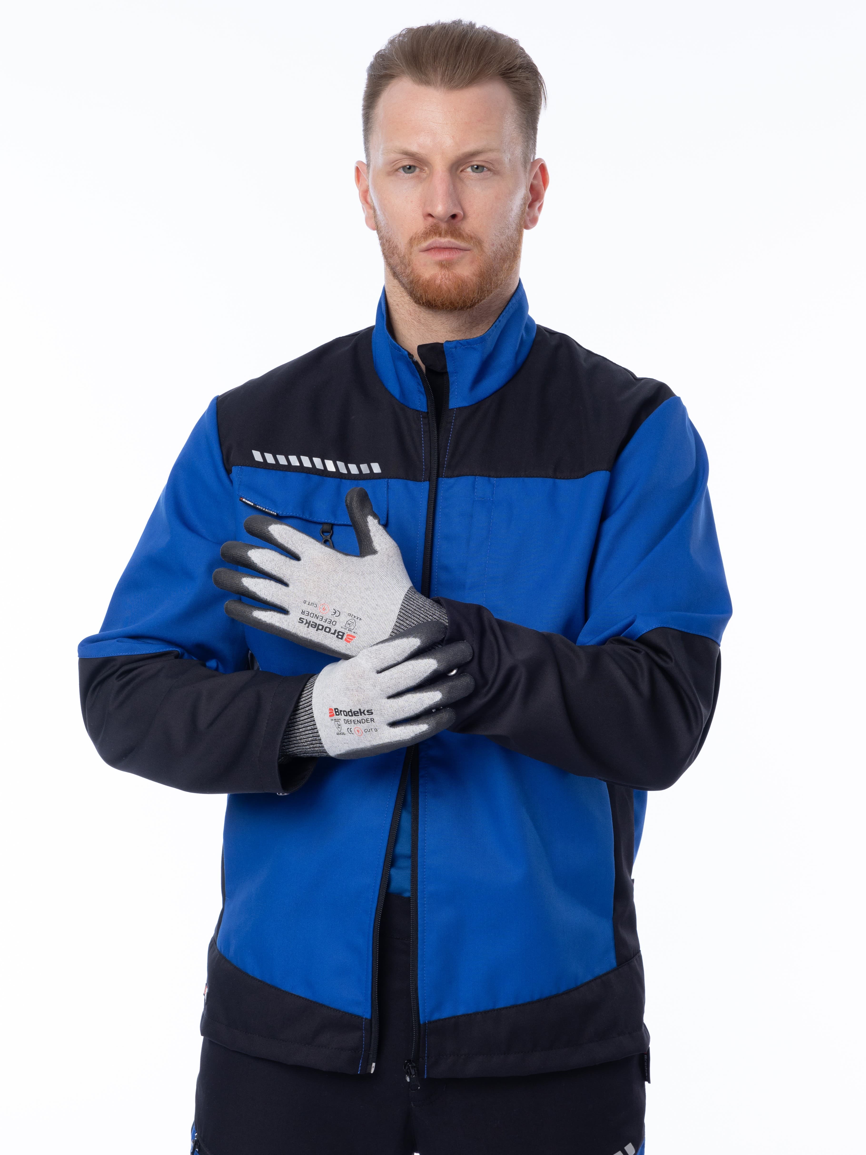 Куртка Brodeks KS234, синий/черный (2XL)