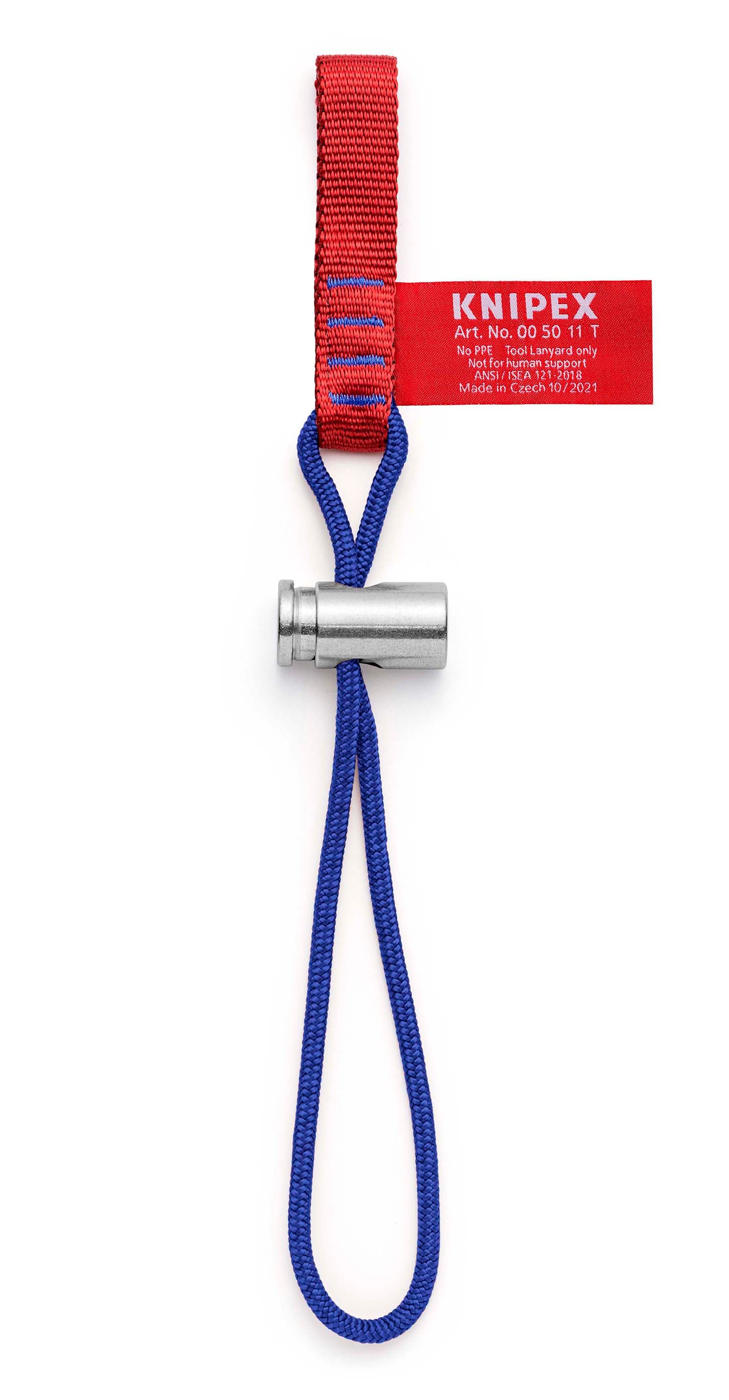 Система страховки инструмента - Адаптер петлевой, 1 шт, нагрузка 6 кг, KNIPEX Tethered Tools