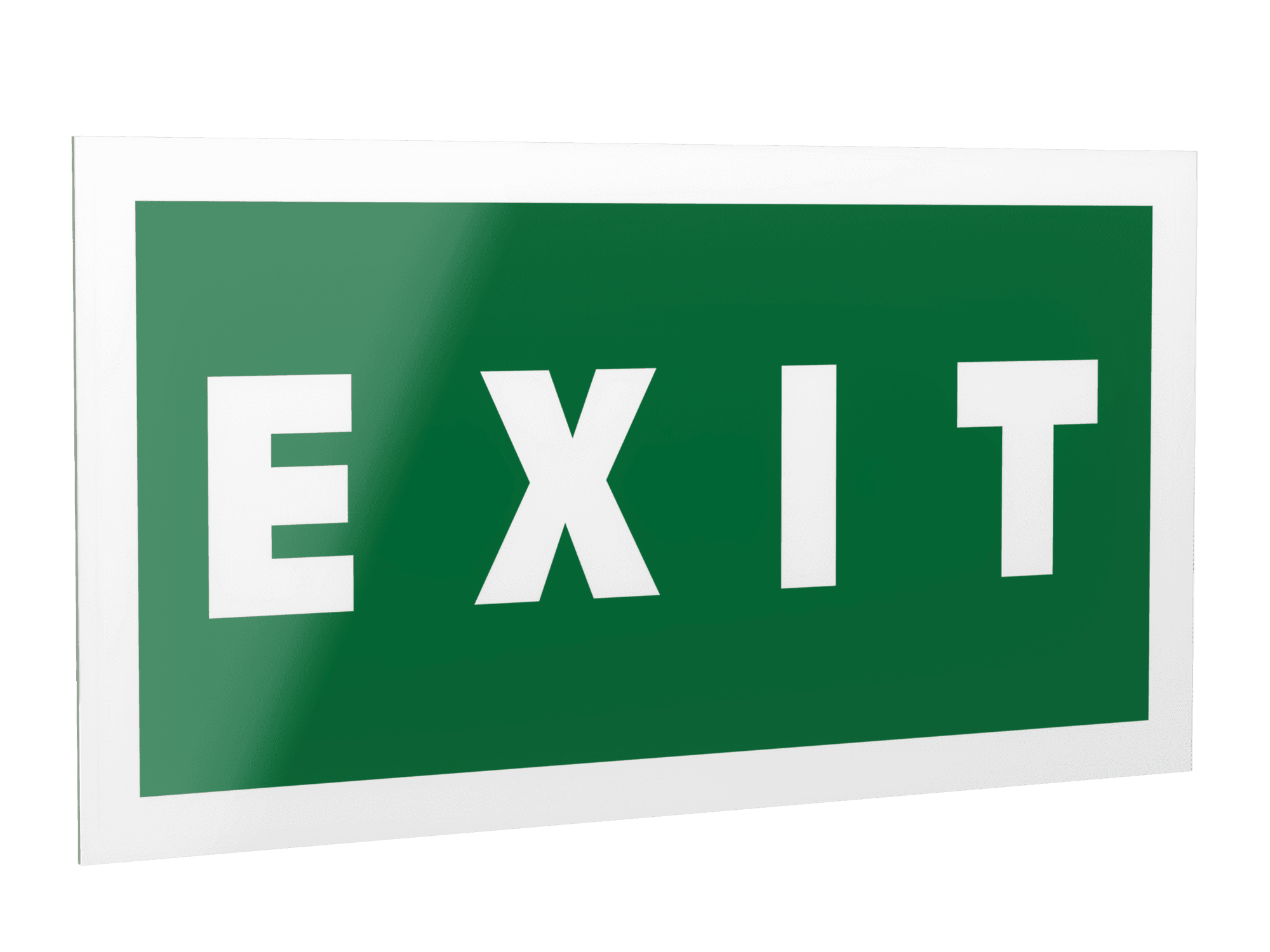 Знак безопасности PS-42226.E25''EXIT''