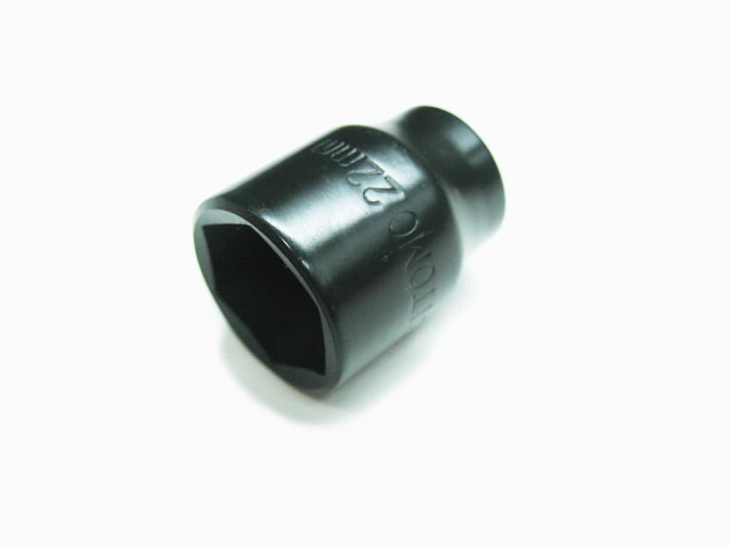 Головка торцевая сменная 22 оксидированная 1/2''