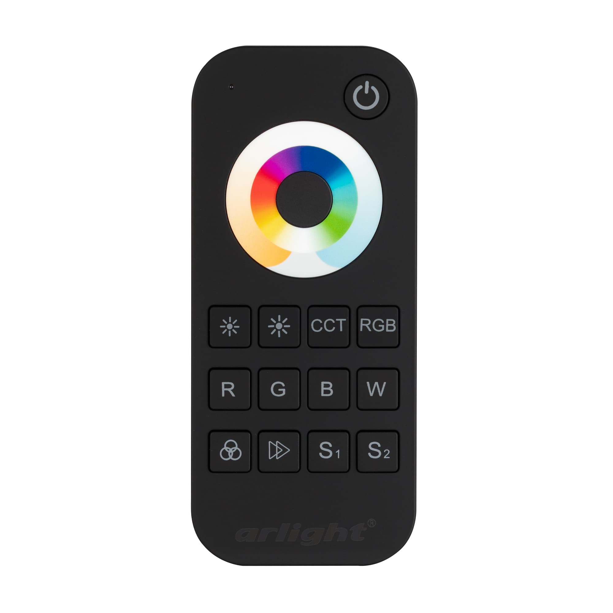 Панель SMART-P37-DIM-IN White (230V, 1.5A, TRIAC, Rotary, 2.4G) (ARL, IP20 Пластик, 5 лет)