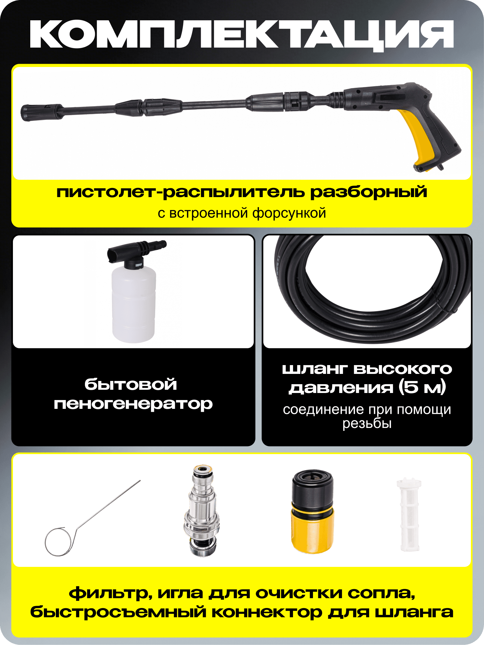 Мойка высокого давления M135-HP