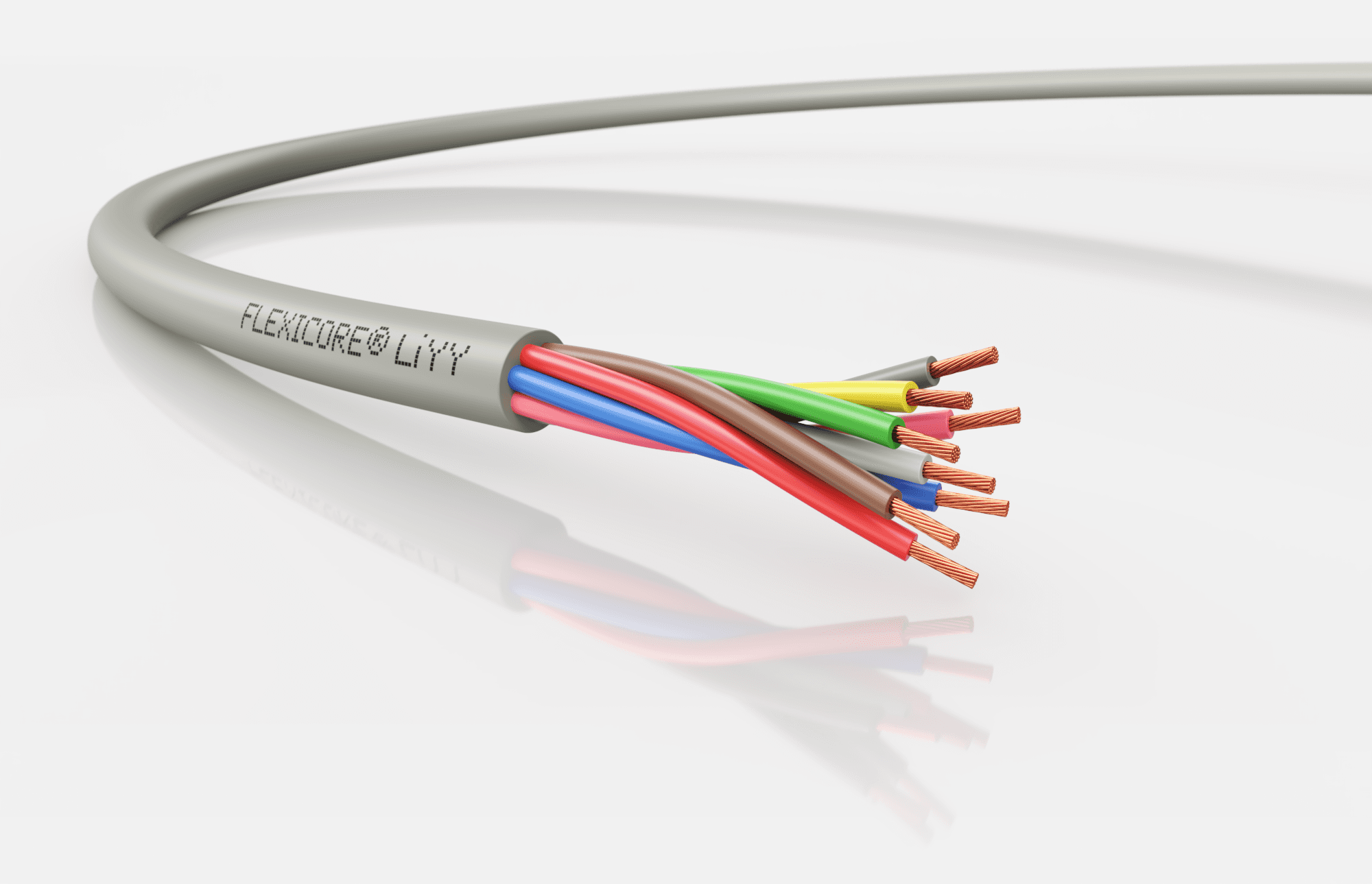 Кабель управленя FLEXICORE LiYY 10x0,25