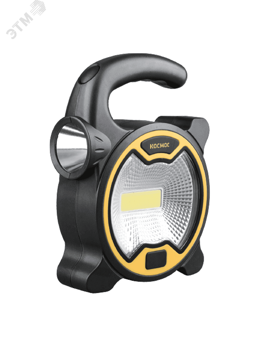 Фонарь универсальный , 3W COBE LED + 1W, 3 батарейки АА, 90Lm - 5 часов, 120Lm - 7 часа