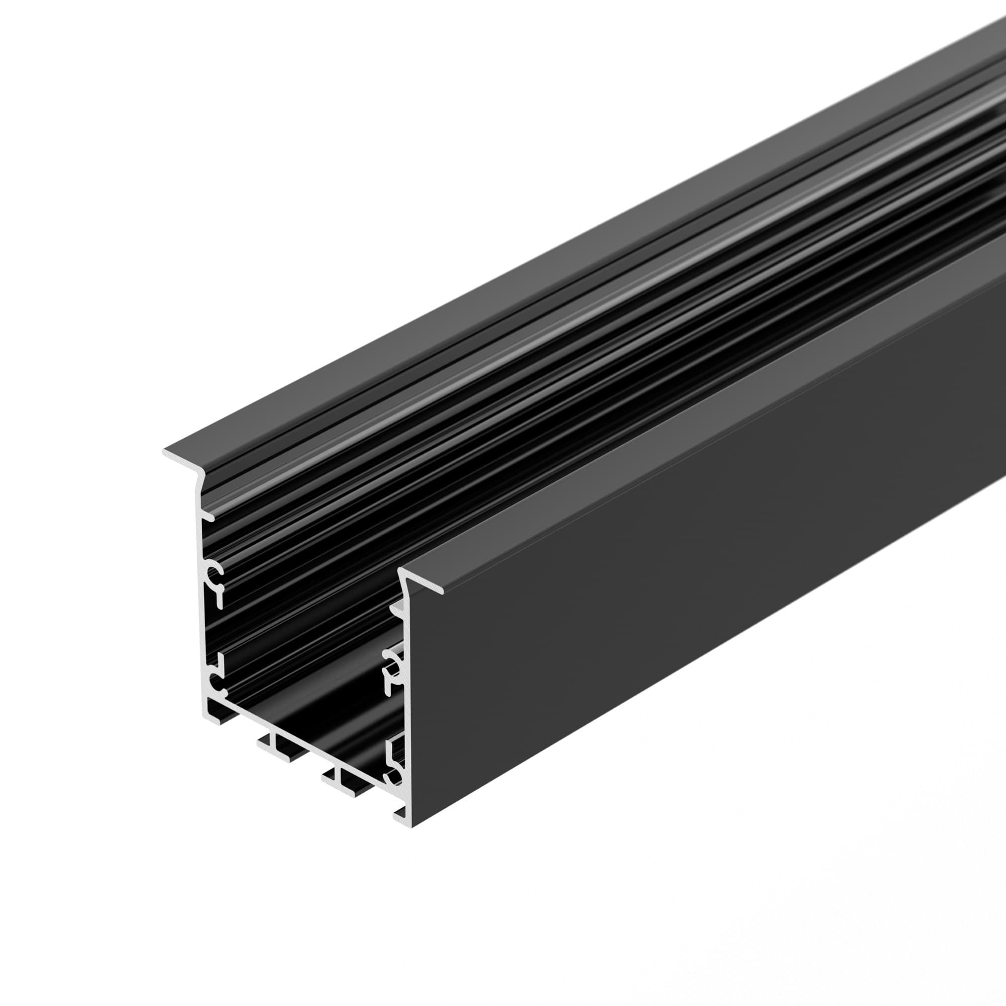 Профиль LINIA49-F-S-2000 BLACK (Алюминий)