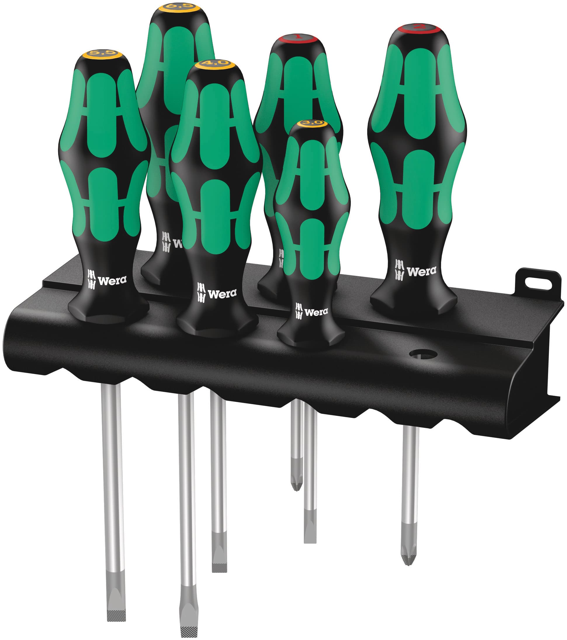 Набор отвёрток Kraftform Plus Lasertip + подставка 334/6 Rack 6 предметов