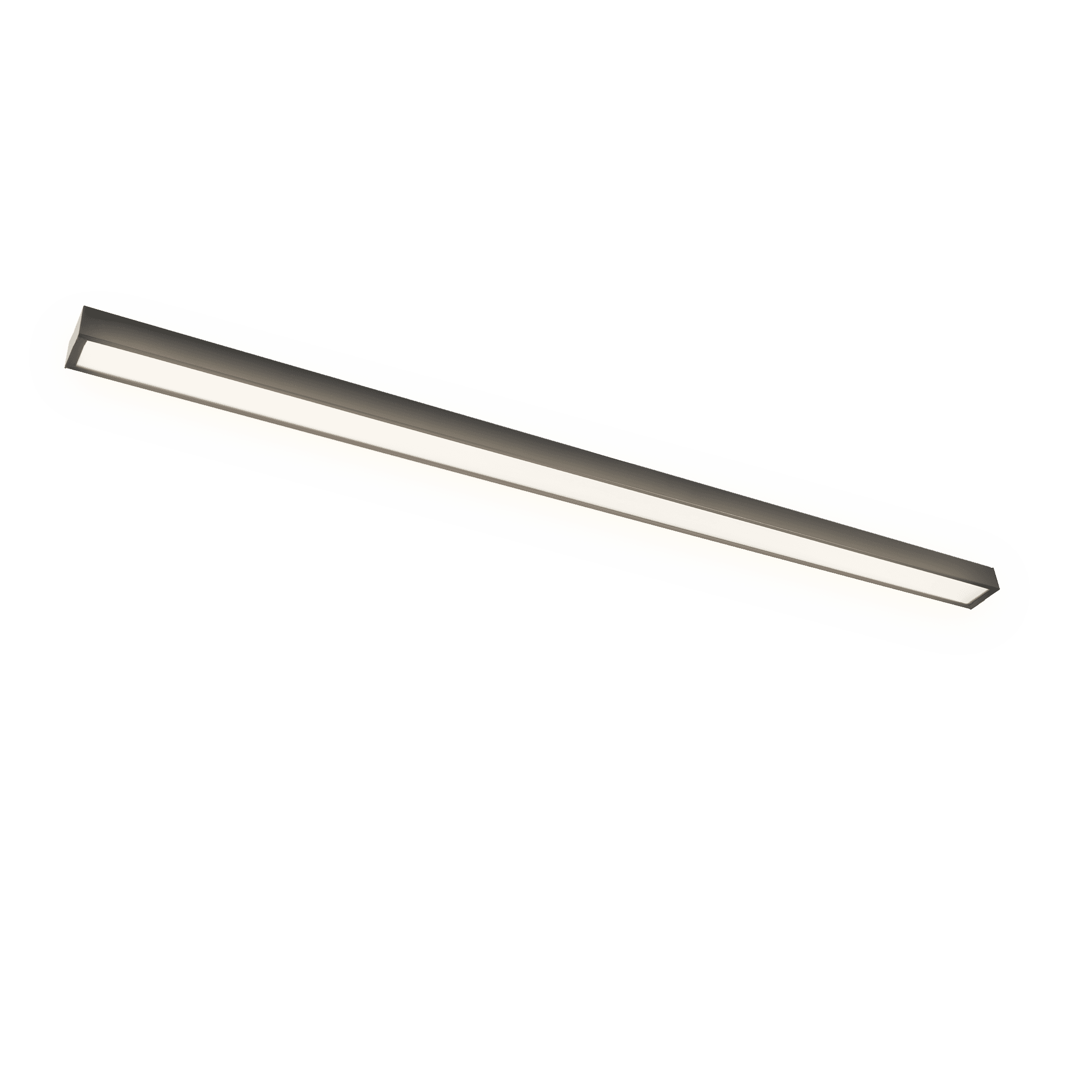Светильник светодиодный ДПО-24Вт 4000К IP40 черный для реечных потолков