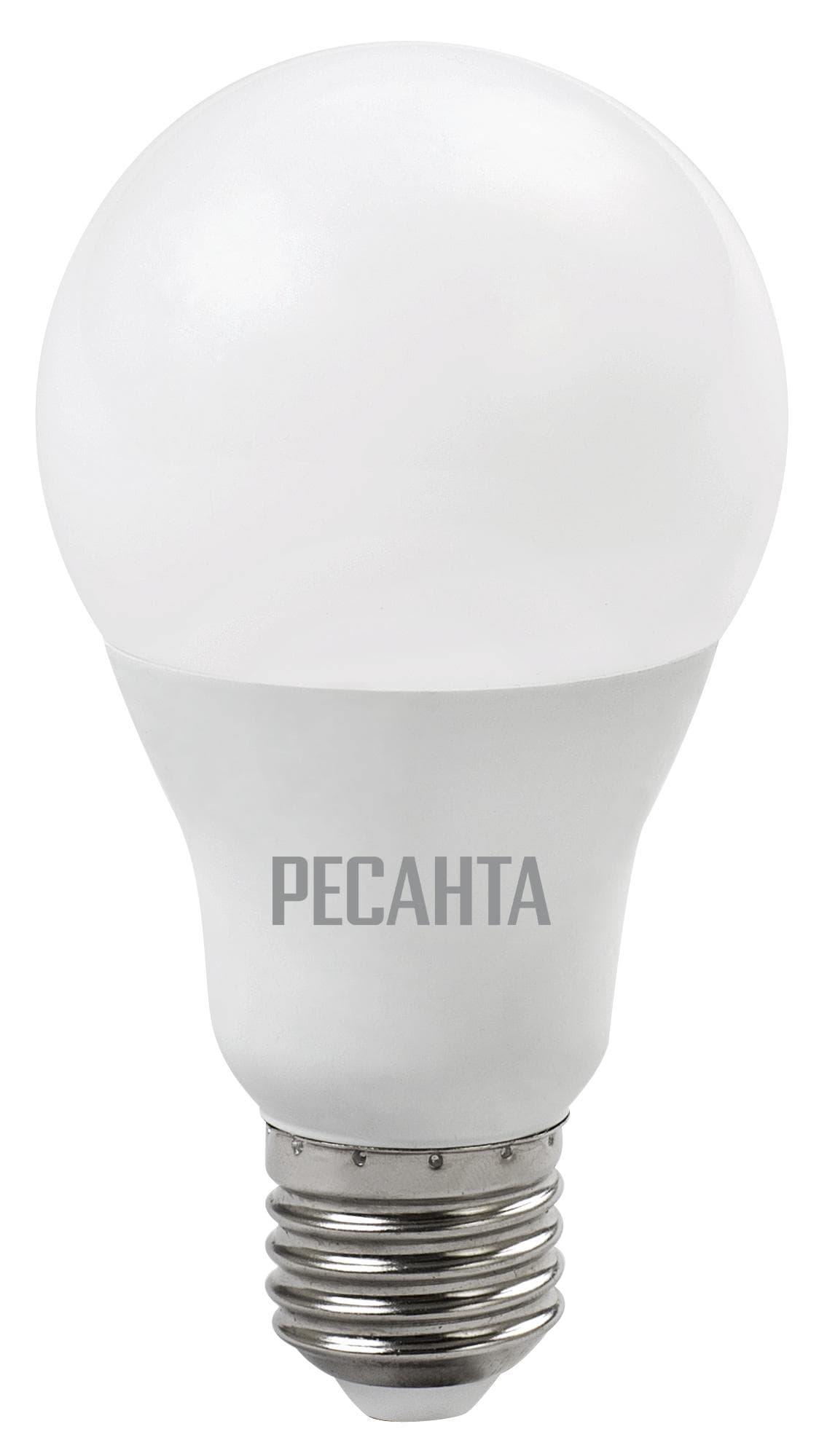 Лампа светодиодная LL-R-A65-15W-230-3K-E27 (груша, 15Вт, тепл., Е27) Ресанта