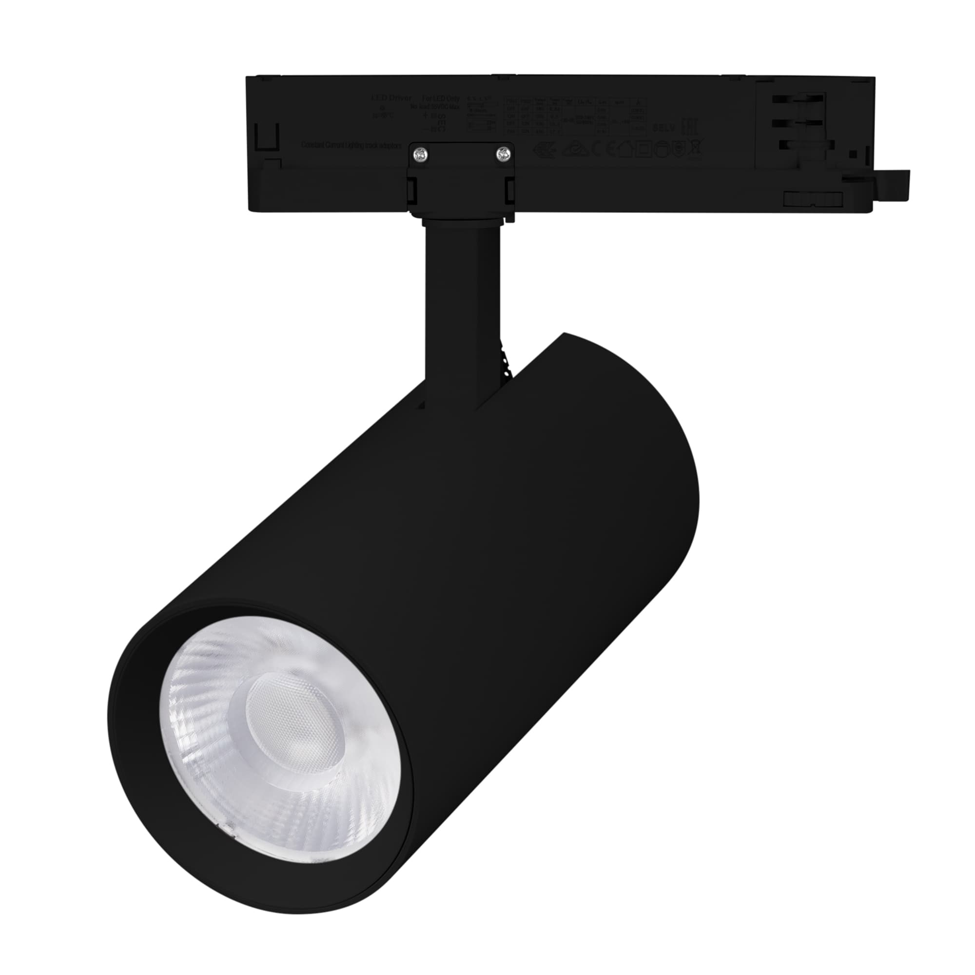 Светильник LGD-GERA-4TR-R90-40W Warm3000 (BK, 15 deg, 230V, DALI) (ARL, IP20 Металл, 5 лет)