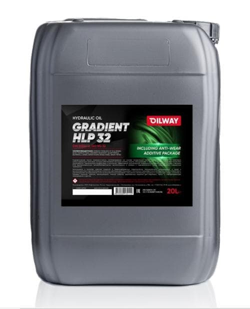 Масло гидравлическое Gradient  HVLP 32 (20л)