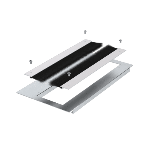 Пластина для глубины 800, с щеткой