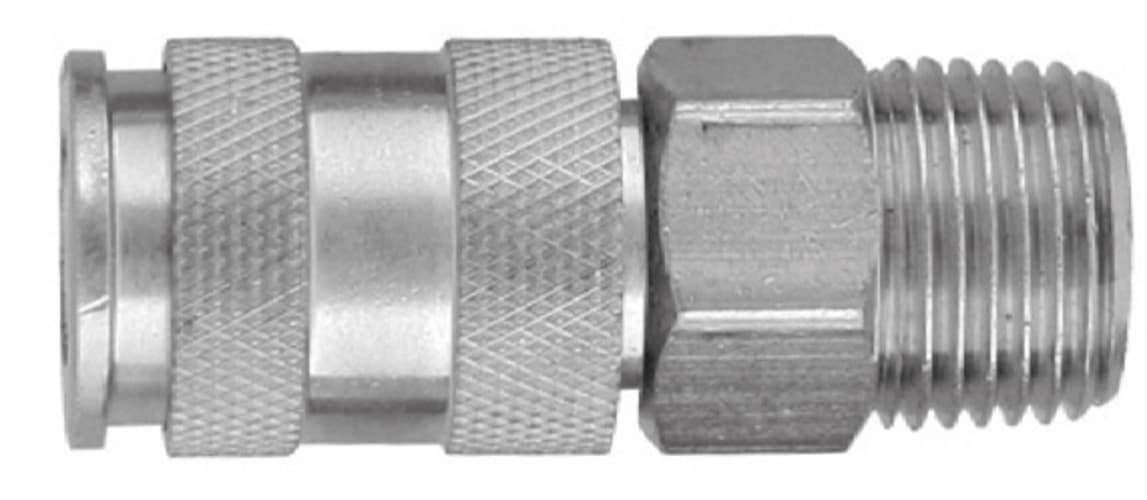 Муфта БРС европейского типа с наружней резьбовой частью BSPT 3/8''